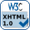 Valid XHTML 1.0 Strict